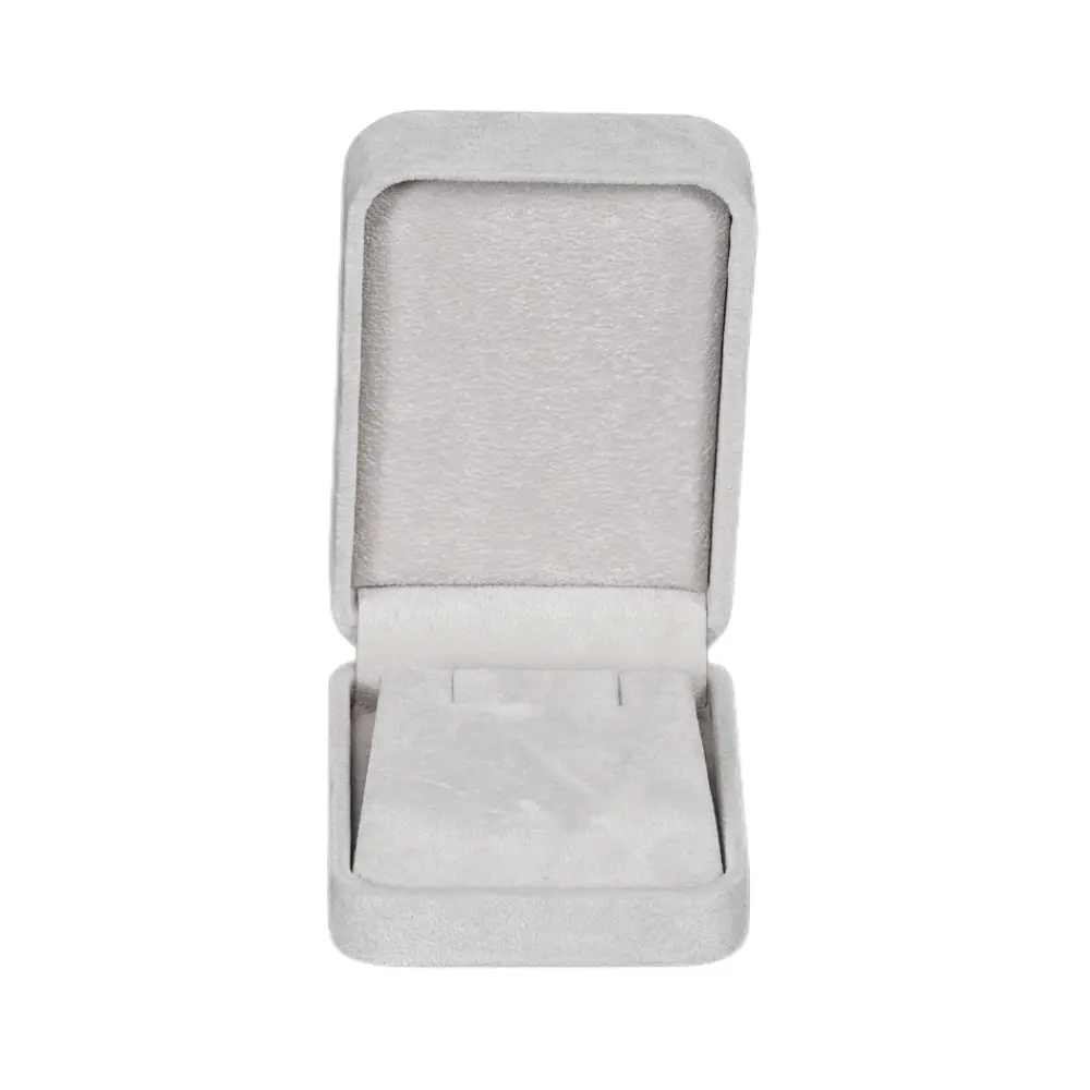 Velvet Long Earring box - grey