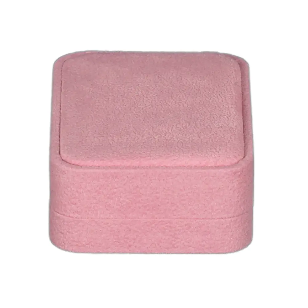 Velvet Long Earring box - pink
