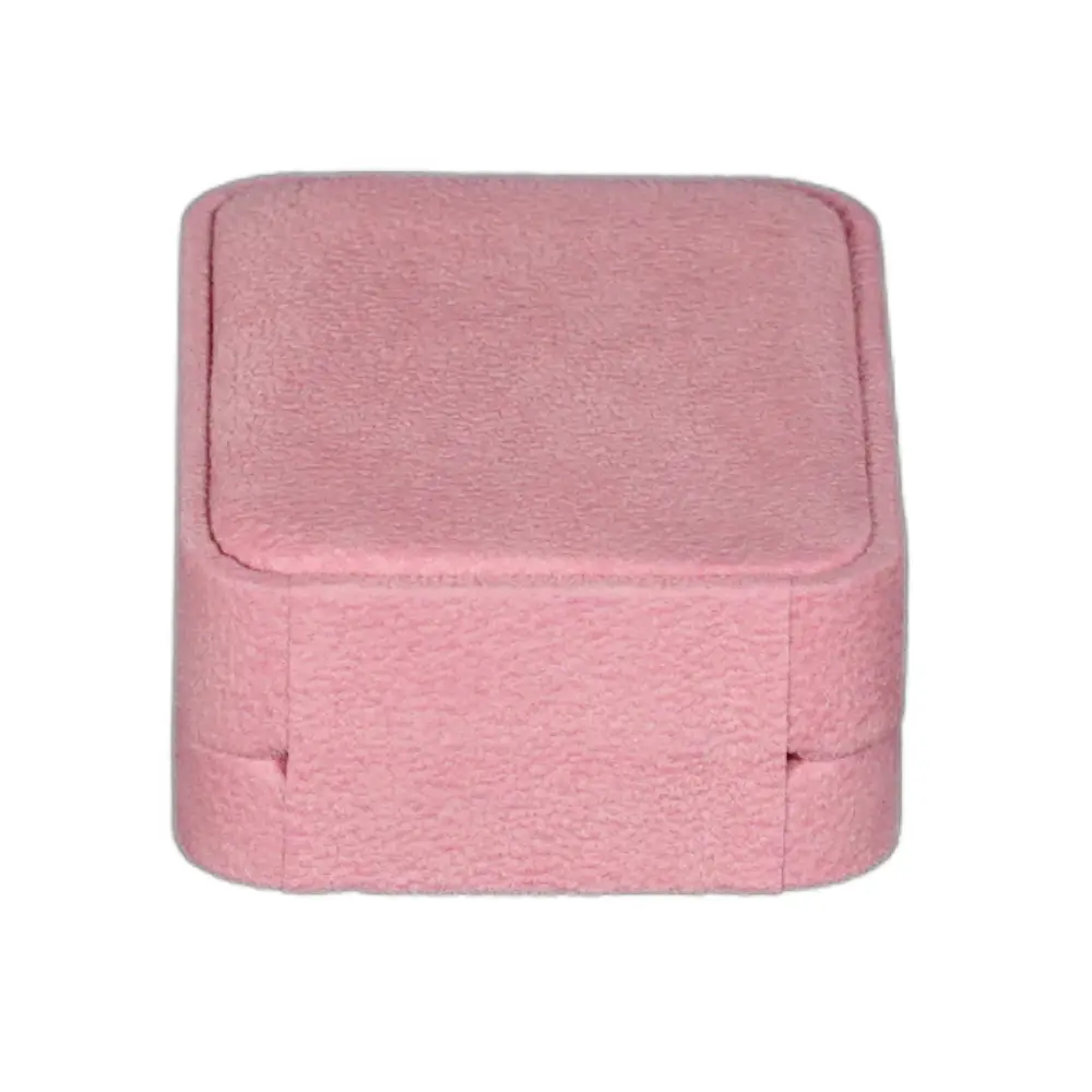 Velvet Long Earring box - pink