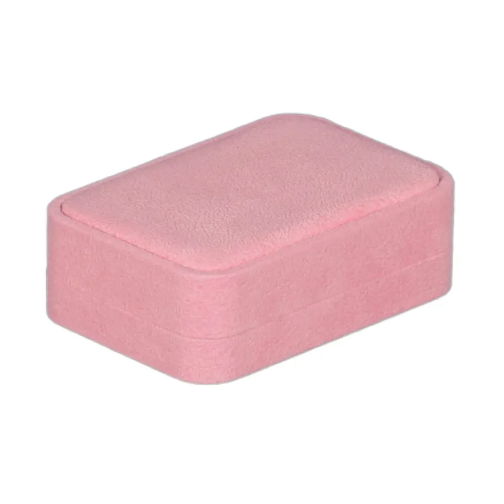 Velvet Long Earring box - pink