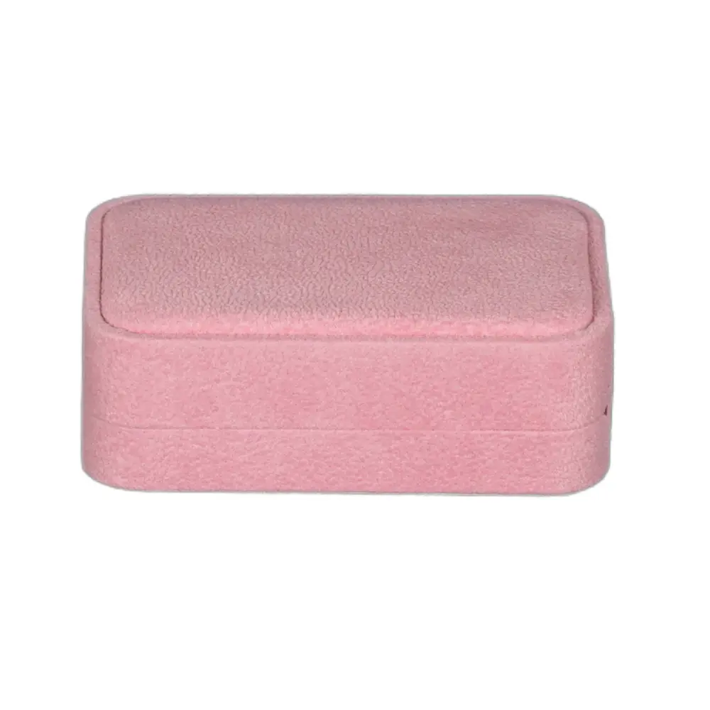 Velvet Long Earring box - pink