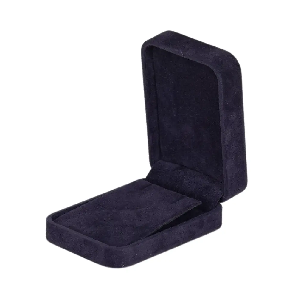 Velvet Long Earring box -royal blue