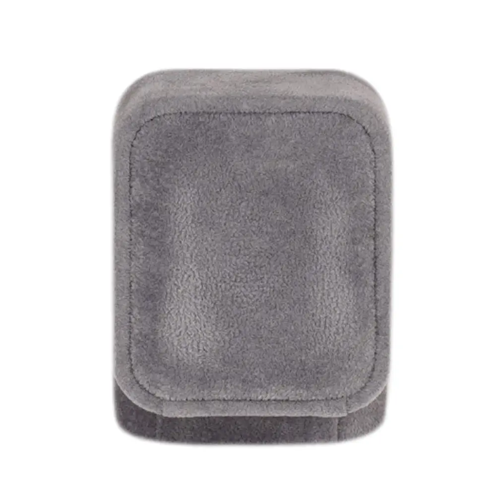 Velvet Earring box small - Dark Grey