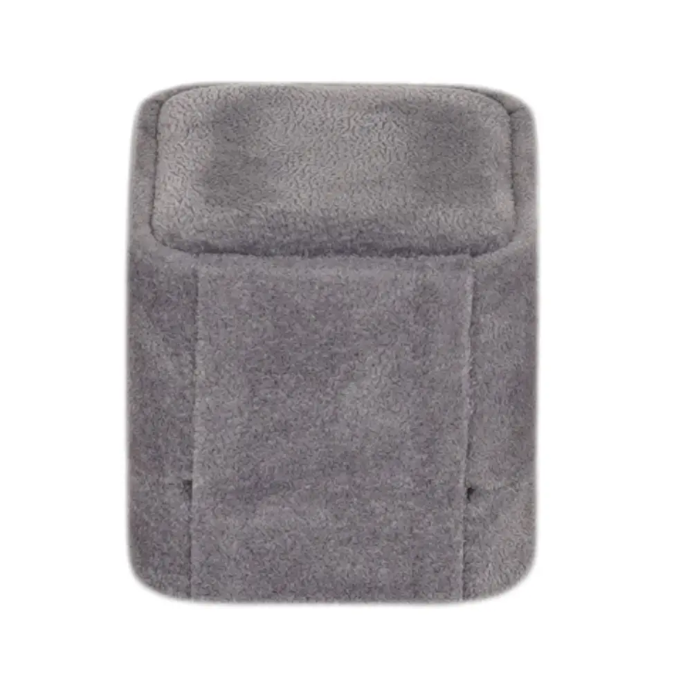 Velvet Earring box small - Dark Grey