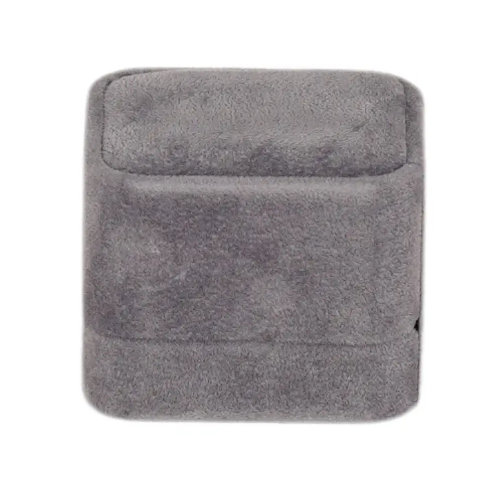 Velvet Earring box small - Dark Grey
