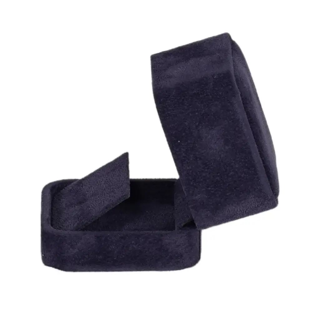 Velvet Earring box small - royal blue