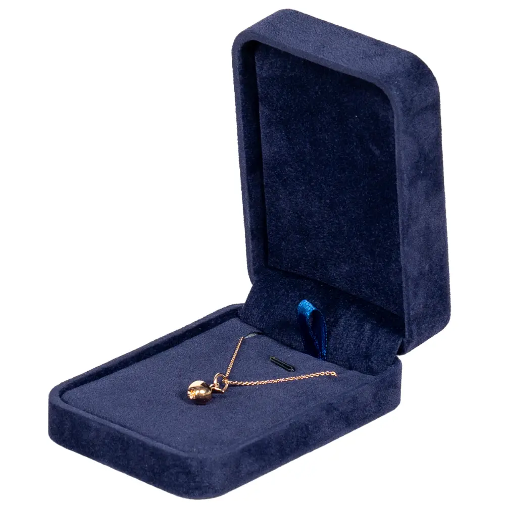 BXP81-Velvet-Necklace-Box-royal-blue-with-necklace-side Velvet-Necklace-Box-royal-blue-with-necklace-side