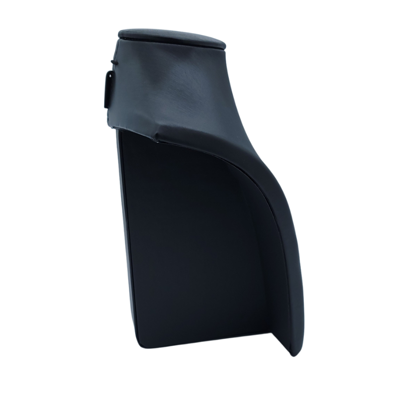 medium sleek wide leatherette necklace display stand