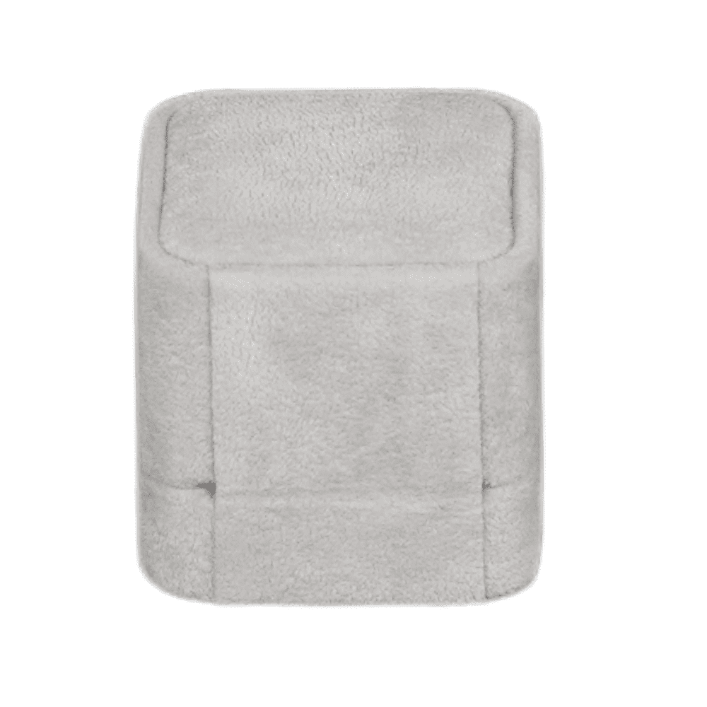 Ring Jewellery Box Velvet grey Jewellery packaging close back
