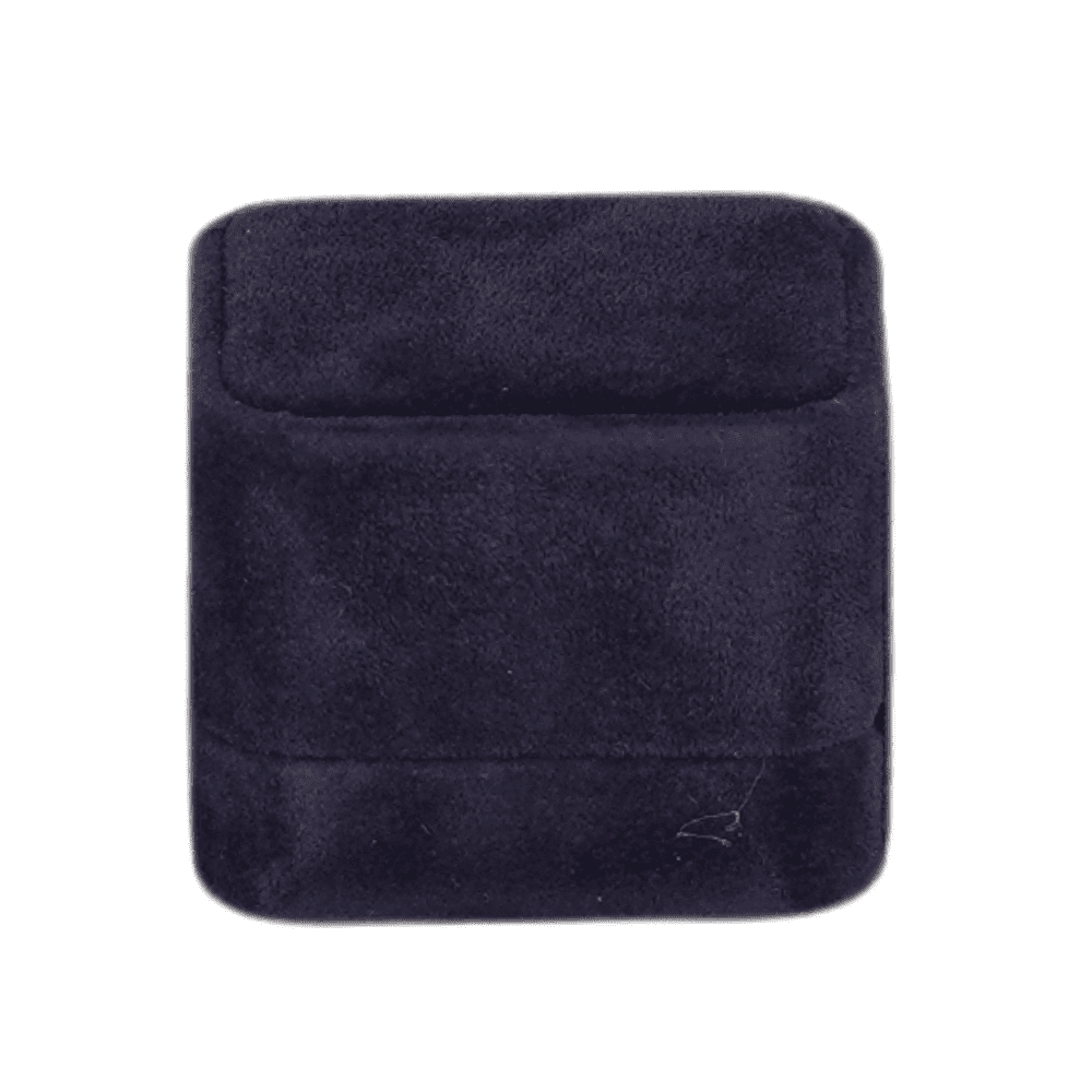 Ring-Jewellery Box-Velvet-royal-blue-Jewellery-packaging-BXR83-10 Ring Jewellery Box Velvet royal blue Jewellery packaging close side