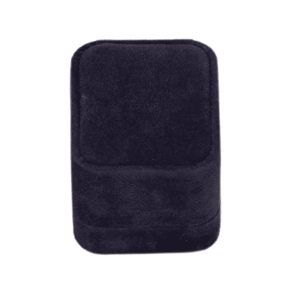 Ring-Jewellery Box-Velvet-royal-blue-Jewellery-packaging-BXR83-11 Ring Jewellery Box Velvet royal blue Jewellery packaging close top