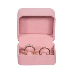 Wedding-Ring-Box-velvet-pink-open-front-with-ring-BXR81PI
