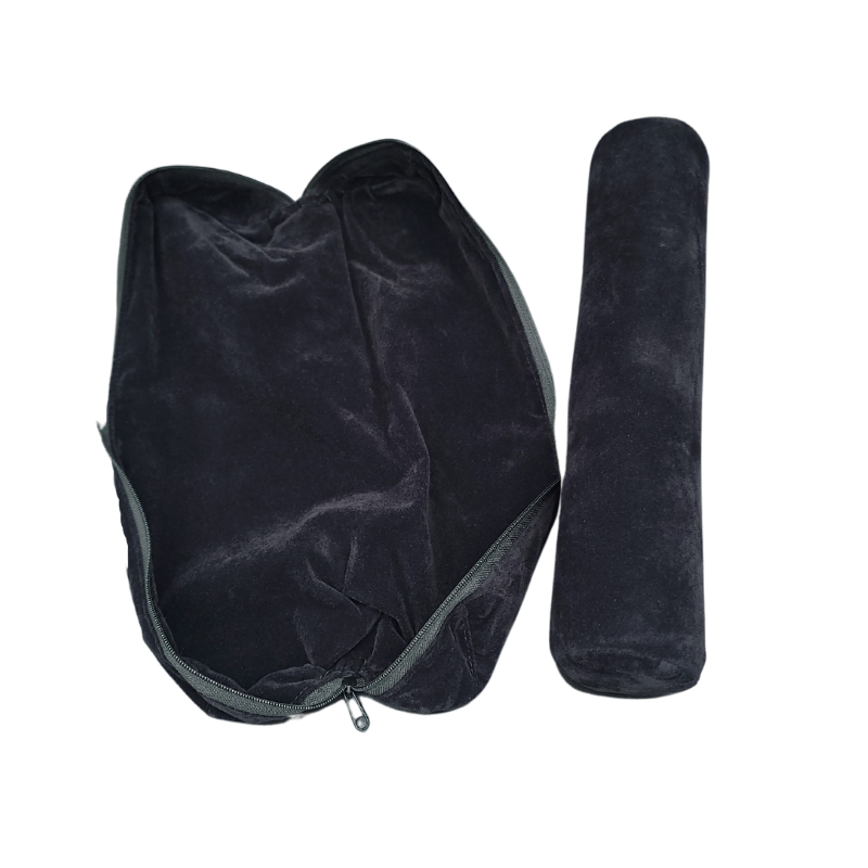 large black velvet bangle roll