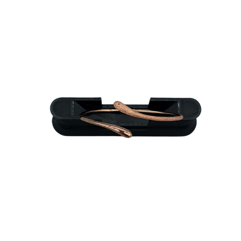 black round edge bangle stand