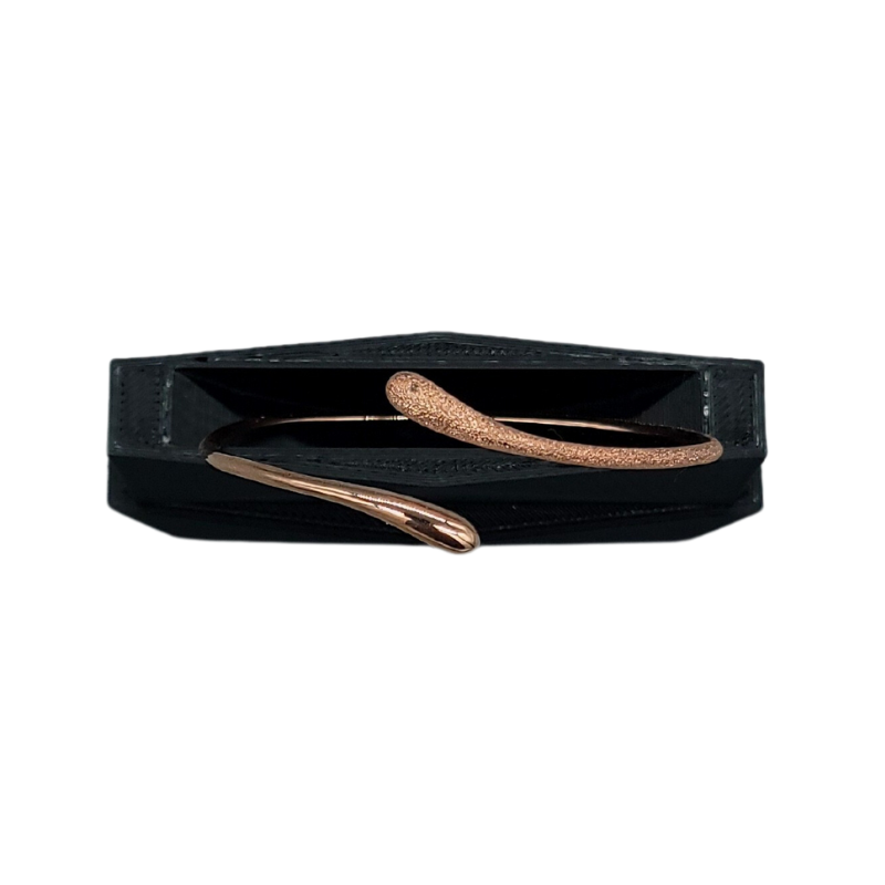 black multi cut surface bangle stand