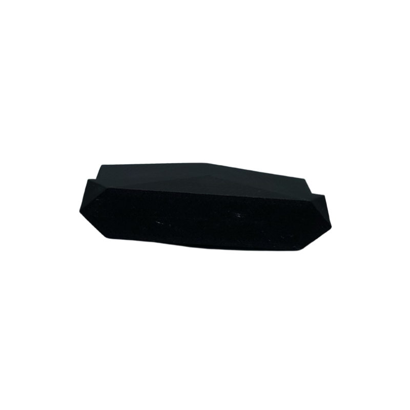 black multi cut surface bangle stand