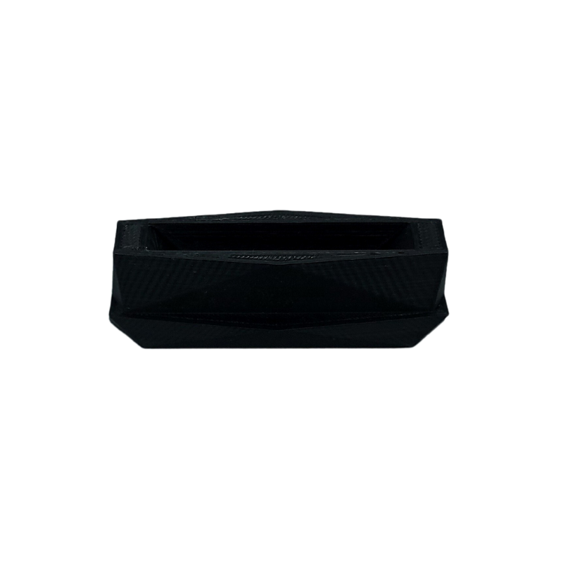 black multi cut surface bangle stand