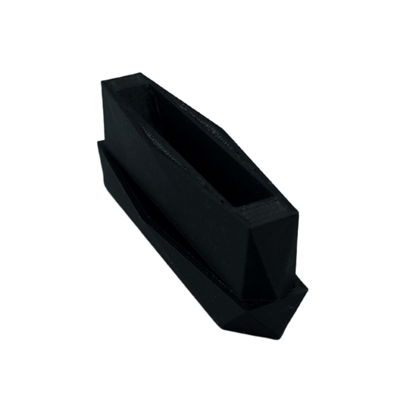 PLBG81BL Black Multi-cut surface Bangle Stand-7 Jewelry Display holder Multi-cut surface Bangle Stand