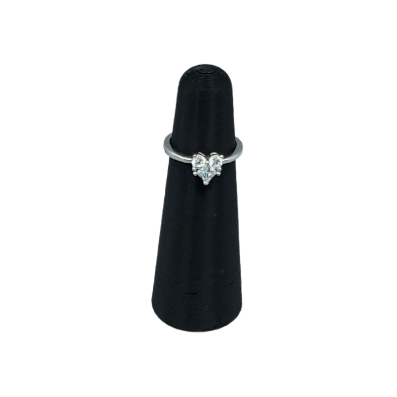 black round base finger ring stand