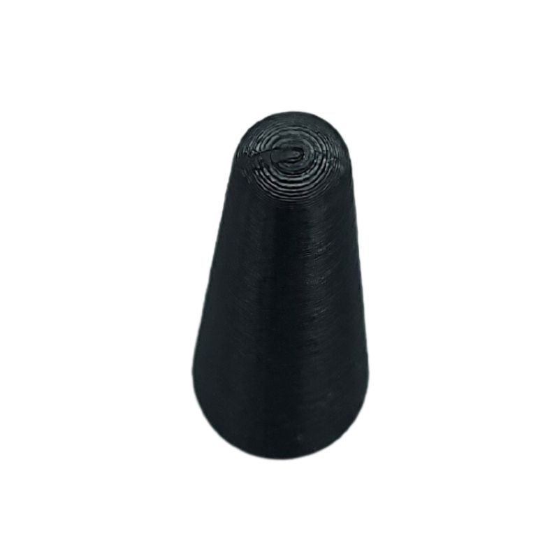 black round base finger ring stand