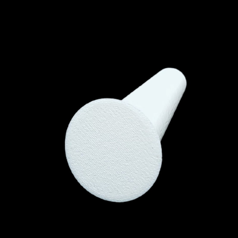 white round base ring stand