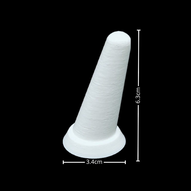 white round base ring stand