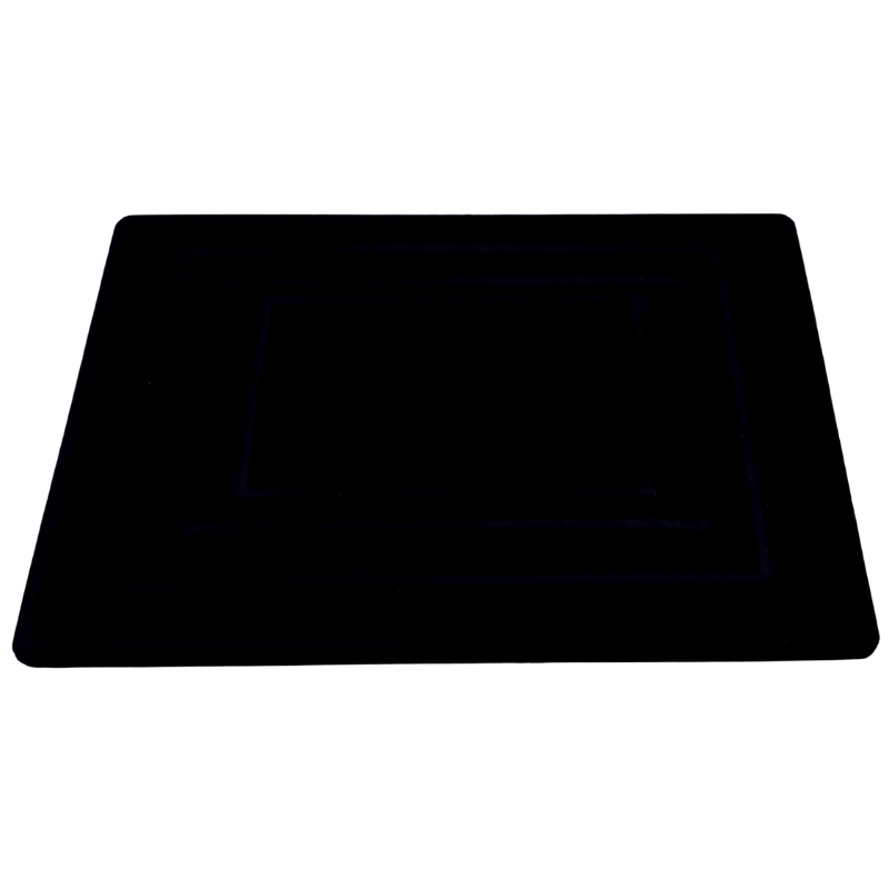 730F-L Black tray-1 jewellery display tray-black