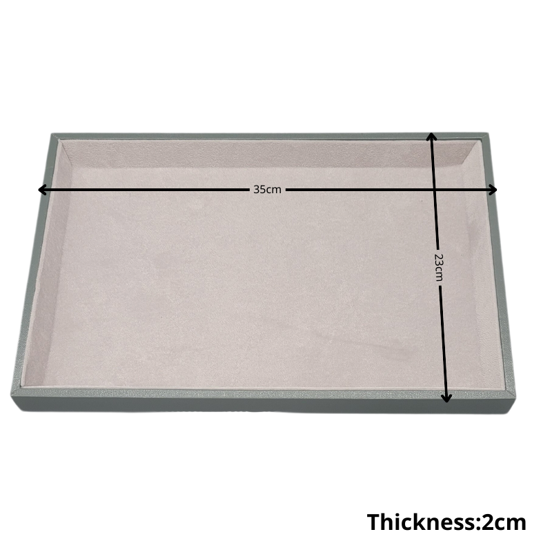 730F-L Gery Plain Tray-2