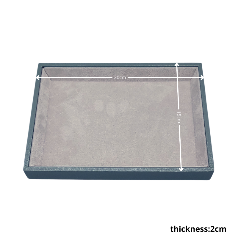 jewellery display tray-green