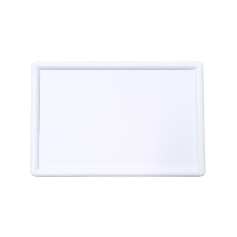 730I-L White plain tray-1