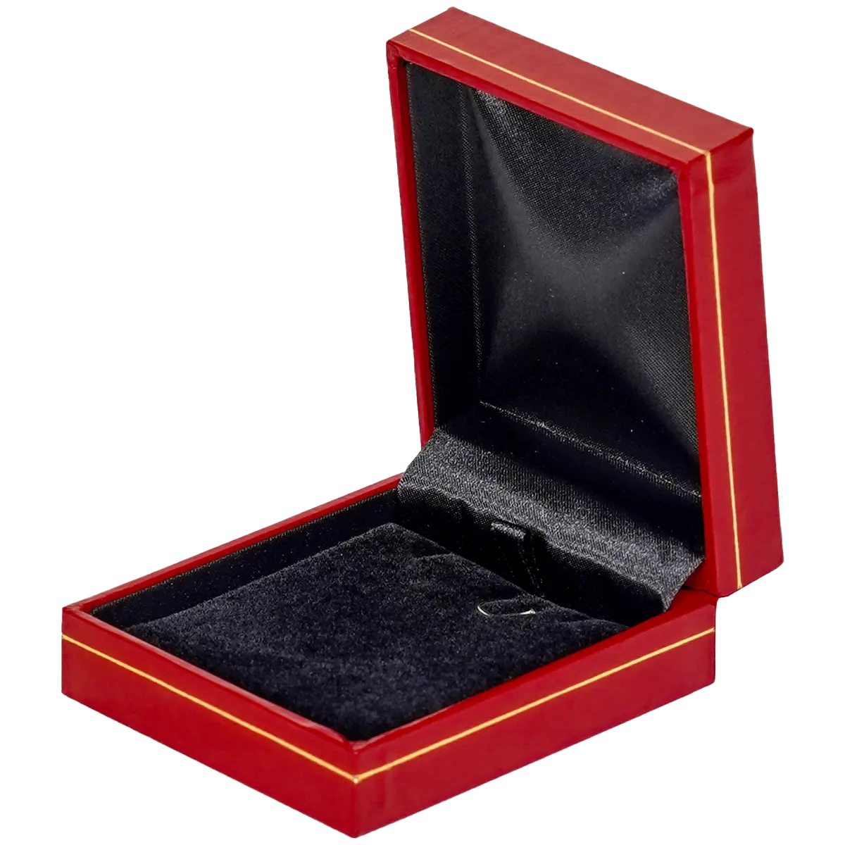 jewellery box for necklace wholesale jewellery box in australia red BXP83 - open side