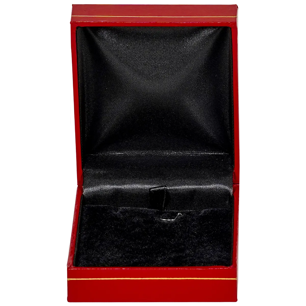 jewellery box for necklace wholesale jewellery box in australia red BXP83 - open front