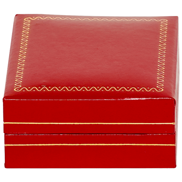 jewellery box for necklace wholesale jewellery box in australia red BXP83 - close front