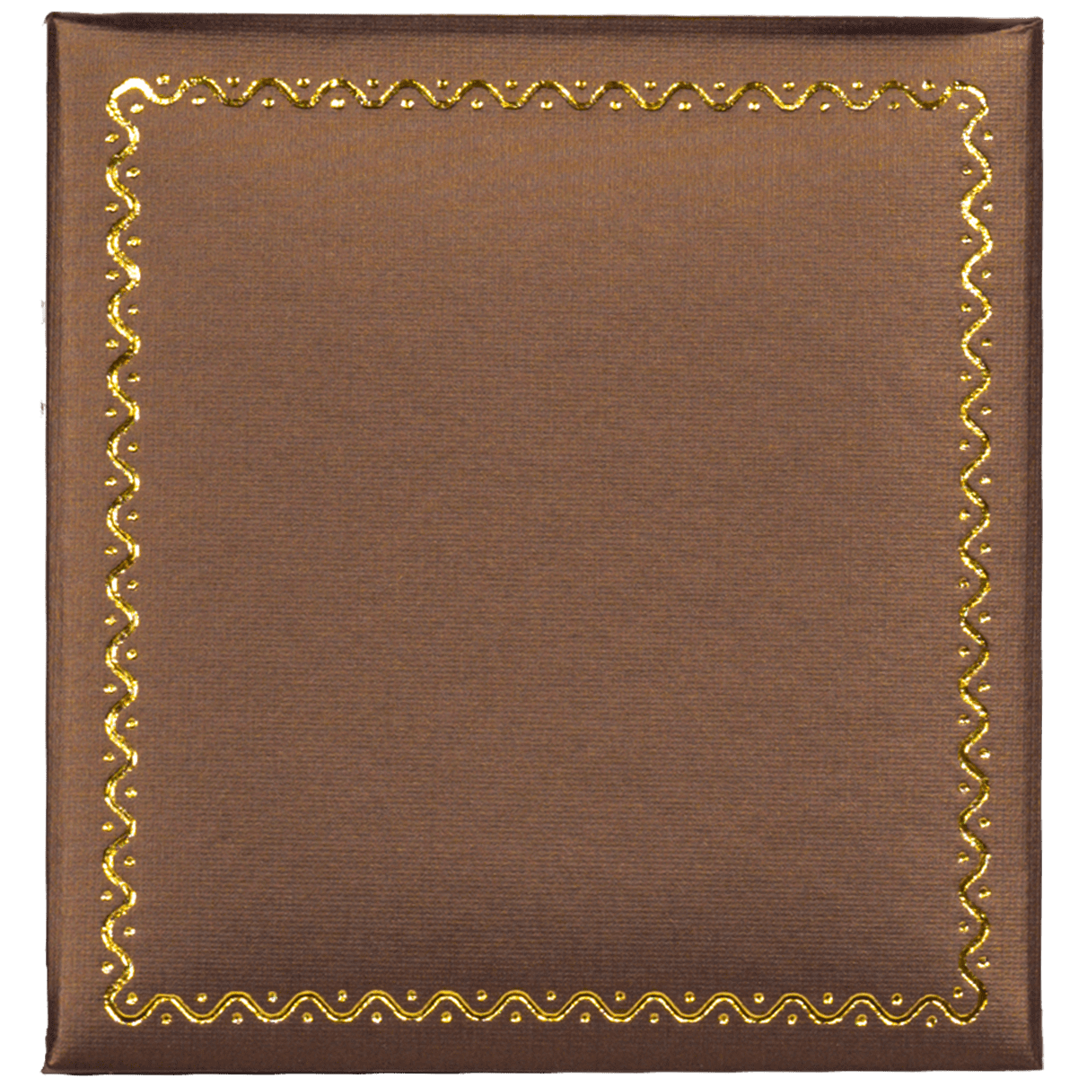 necklace box jewellery box necklace brown - close top