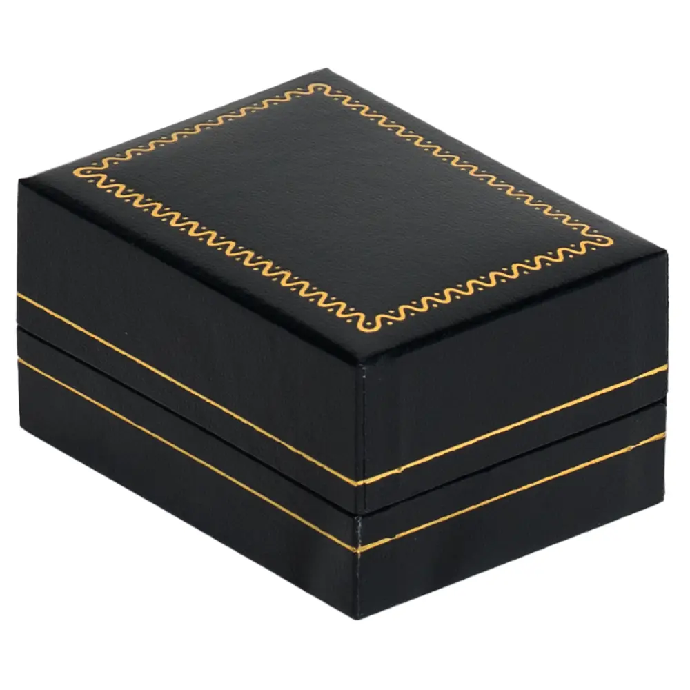 BXR87BL-Double-Ring-Box-black-close-side Double-Ring-Box-black-close-side
