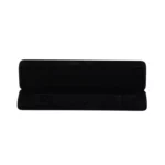 bracelet box velvet black front view open BXB81BL