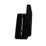 bracelet box velvet black side view with bracelet BXB81BL