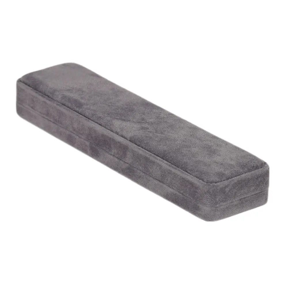 bracelet box velvet dark grey angle view BXB81DGR