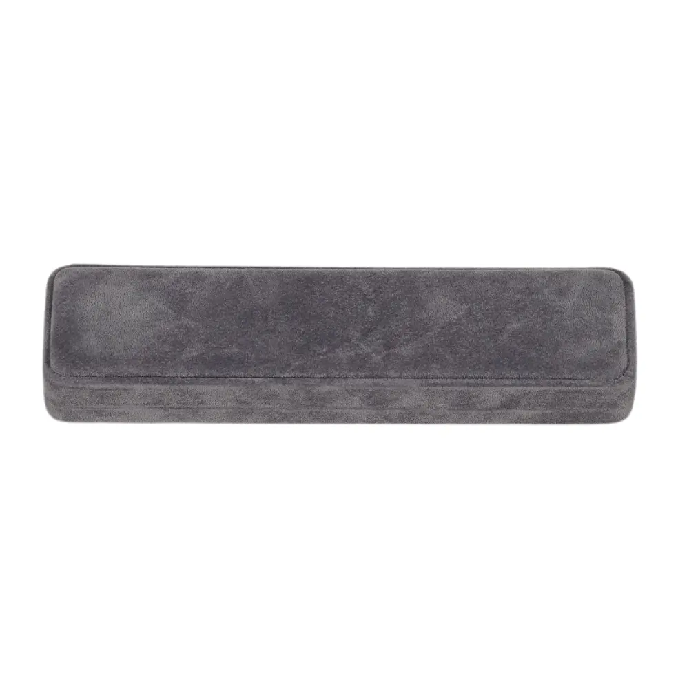 bracelet box velvet dark grey top view BXB81DGR