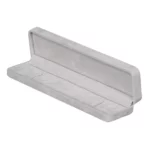 bracelet box velvet grey angle view BXB81GR