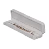bracelet box velvet grey angle view with bracelet BXB81GR