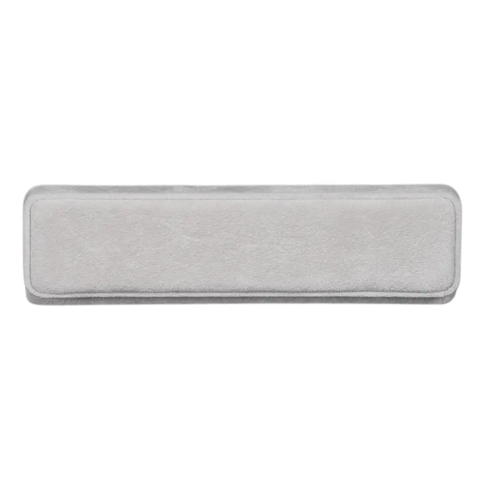 bracelet box velvet grey open back view BXB81GR