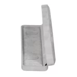 bracelet box velvet grey open side view BXB81GR