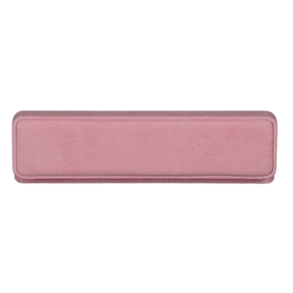 bracelet-box-velvet-pink-open-back-view-BXB81PI bracelet box velvet pink open back view BXB81PI