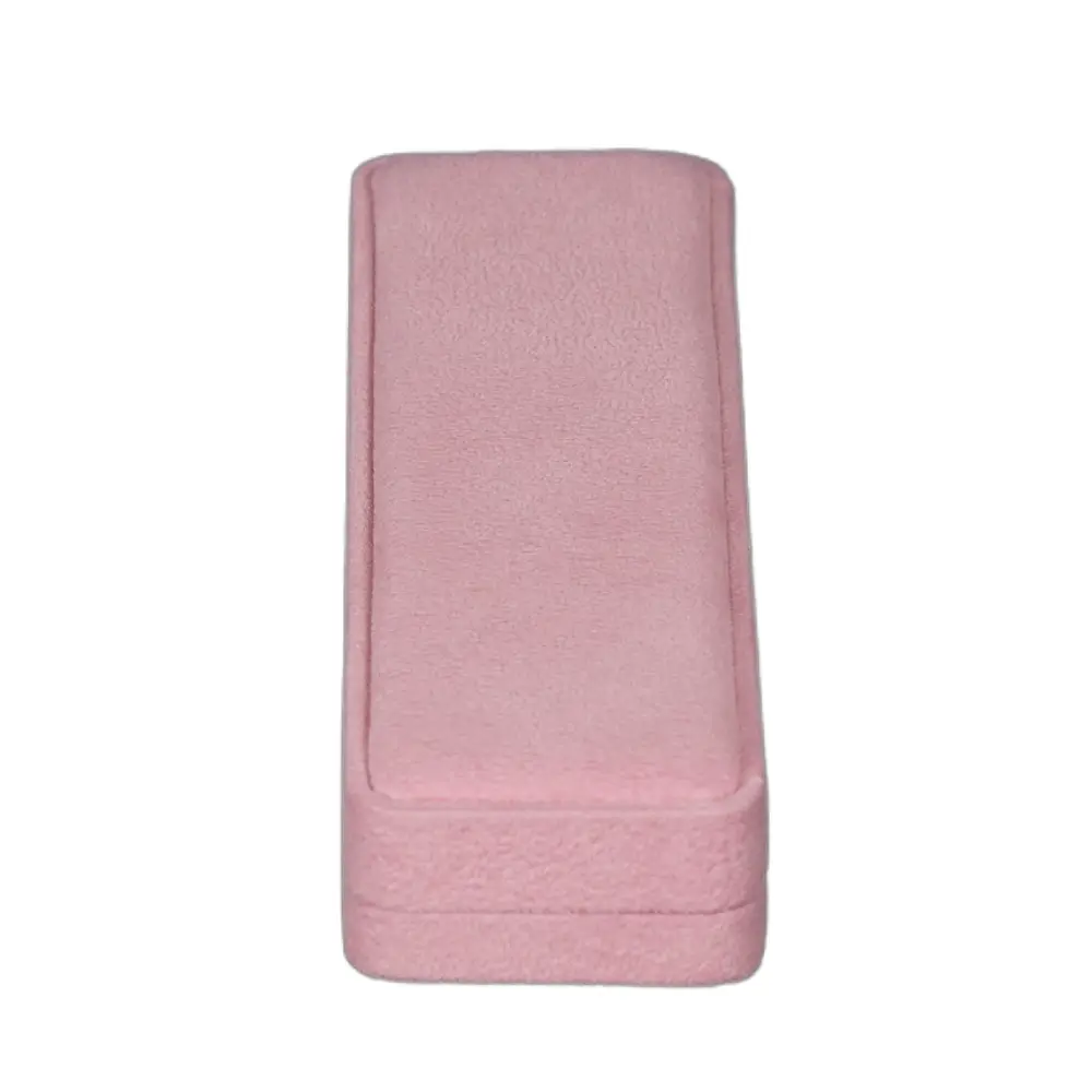 bracelet-box-velvet-pink-side-view-BXB81PI bracelet box velvet pink side view BXB81PI