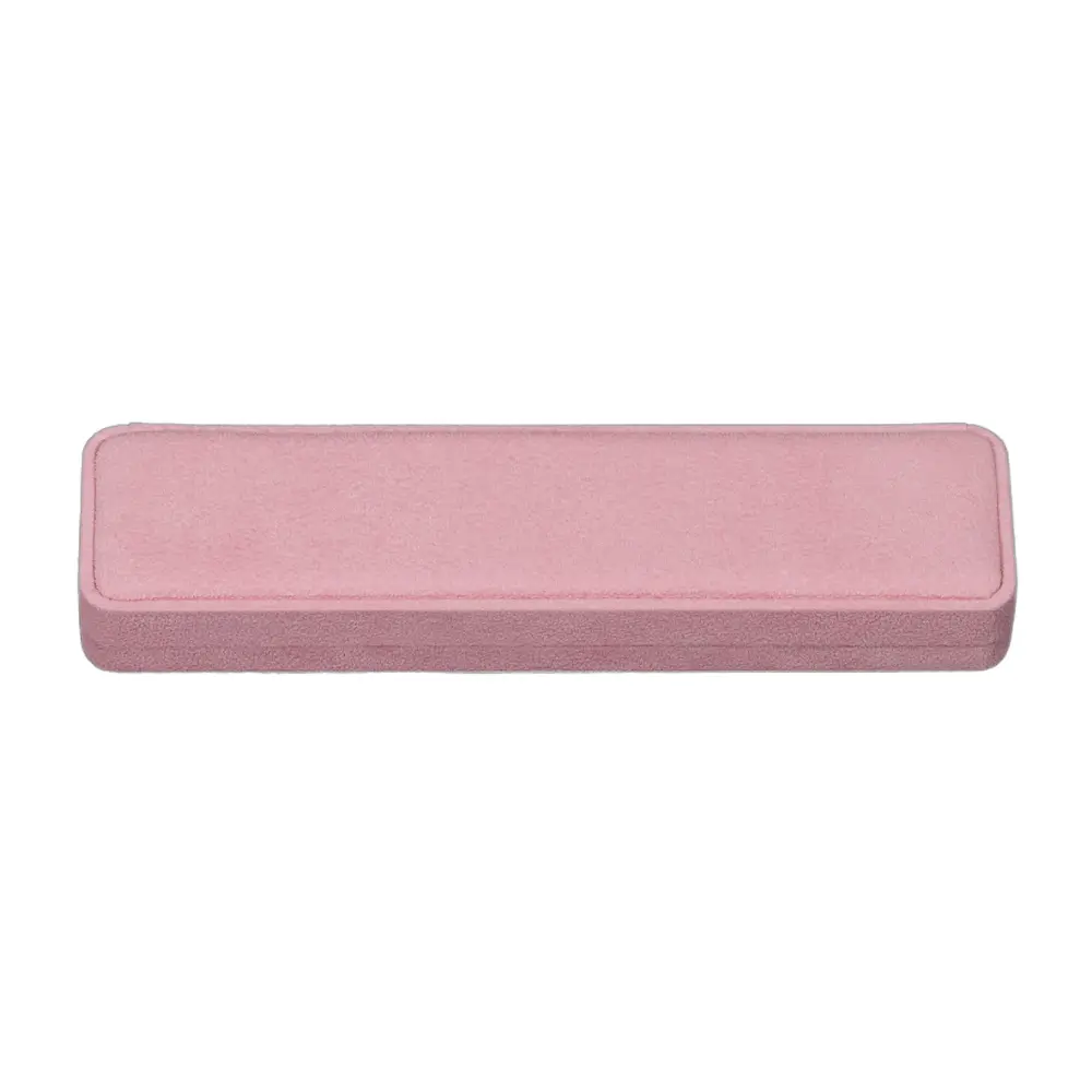 bracelet-box-velvet-pink-top-view-BXB81PI bracelet box velvet pink top view BXB81PI