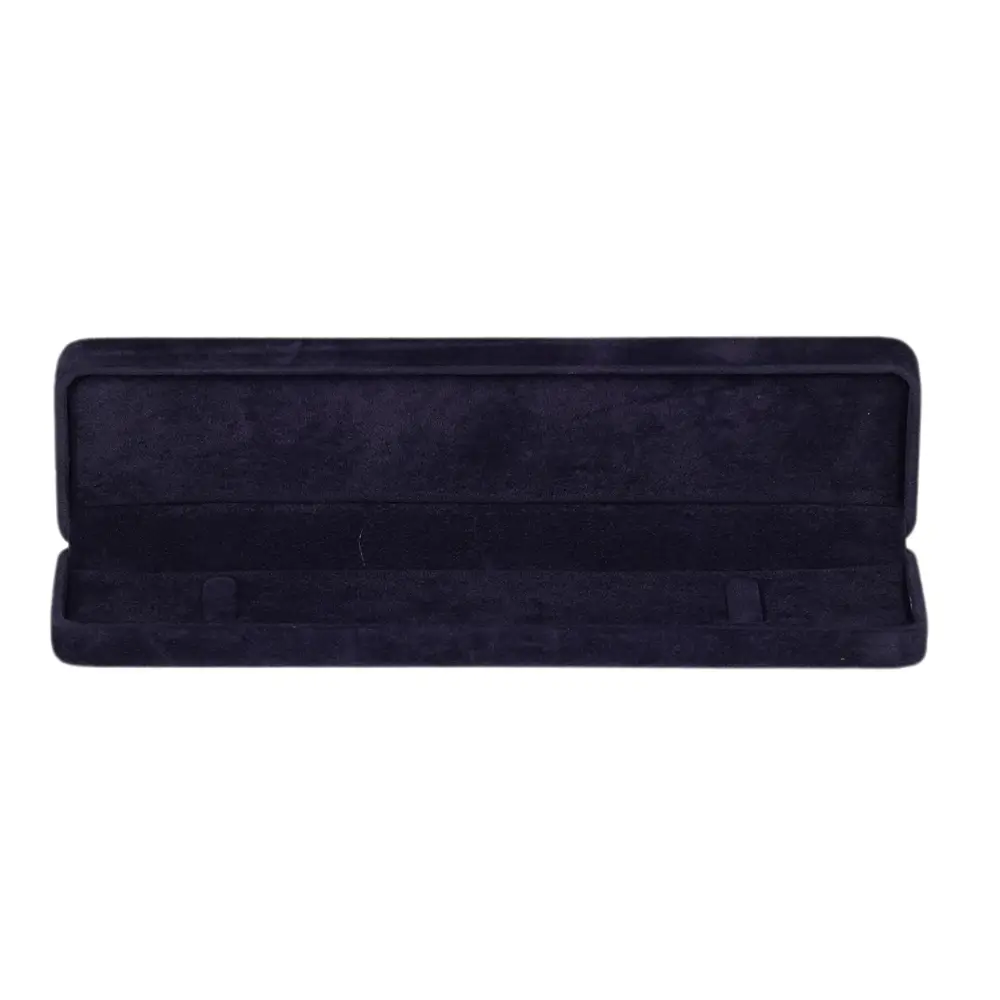 bracelet box velvet royal blue open front view BXB81RB