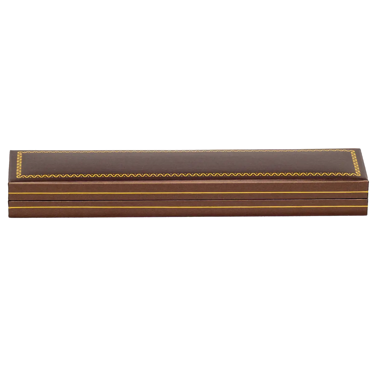 bracelet gift box brown bracelet jewellery box- close front