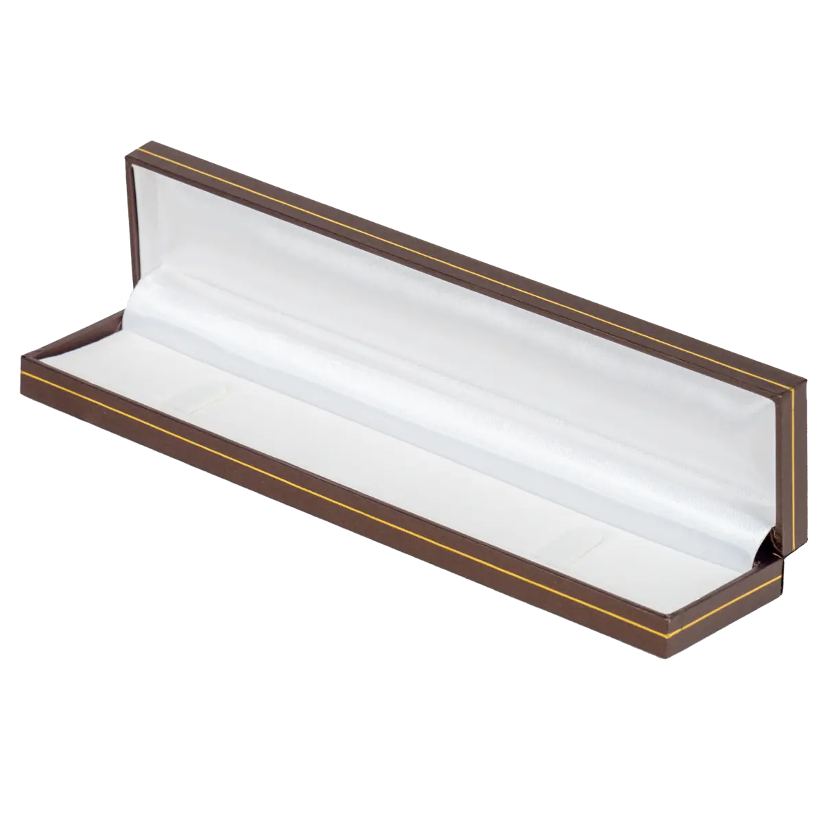 bracelet gift box brown bracelet jewellery box- open side