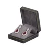 earring-gift-box-black-paper-open-side-view-with-jewellery-BXE83BL earring gift box black paper open side view with jewellery BXE83BL
